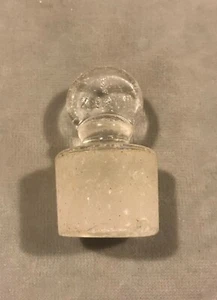 Pyrex #32 Massivglas Innenboden Kolbenlänge Pennyhead Stopper - Bild 1 von 1