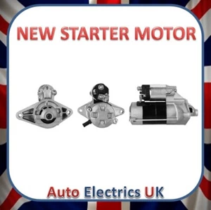 PASST FÜR DIAHATSU CHARADE GRAN MOVE SPORTRAK STARTER MOTOR 28100-87606 28100-87601 - Bild 1 von 1