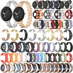 For Google Pixel Watch 1/2/3 41mm Strap Stainless Steel Silicone Nylon Band NEW - Picture 1 of 295