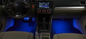 2013-2021 Subaru Sti Wrx Interior Blue Illumination Kit Genuine Forester Impreza - Picture 1 of 2
