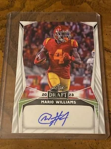 Mario Williams Leaf Signature 2023 - Picture 1 of 2
