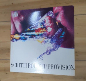 Scritti Politti LP Provison On Warner Bros. 12" Vinyl (Hole Punch) Synth-Pop 80s - Picture 1 of 5