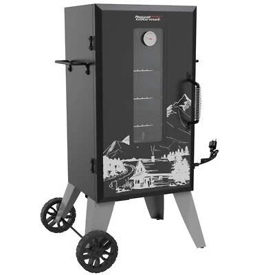 Royal Gourmet 28-Inch Electric Smoker With 3 Smoking Racks/ Clear Viewing Window - Image 1 of 4