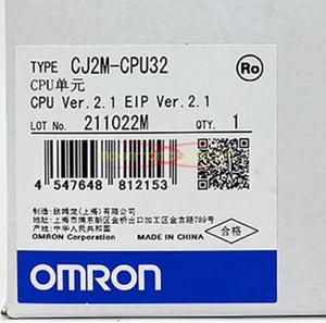 1 pezzo Omron CPU UNIT CJ2M-CPU32 CJ2MCPU32 NUOVO - Foto 1 di 1
