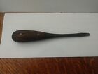 Vintage Straight Edge Screwdriver With Wooden Handle