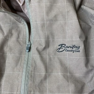 AHEAD 1/4 Zip Pullover Golf Shirt Jacket Bonifay Country club Florida Large - Picture 1 of 10