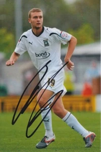 Foto autógrafa de fútbol americano firmada a mano de Ben Gibson Plymouth Argyle 6x4 - Imagen 1 de 1