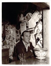 Movie Singer Photograph Bing Crosby Surrounded by Sheet Music~125737