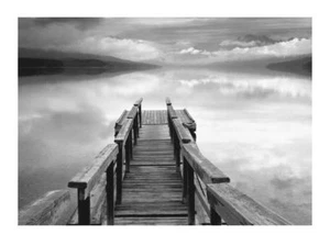 Poster Stampa artistica Infinity Gary Faye Lake 19,5x15,75 - Foto 1 di 1