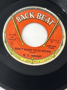 O.V. WRIGHT-CAN'T FIND TRUE LOVE-1964 BACK BEAT RECORD VG+ PROMO HEAR - Bild 1 von 2