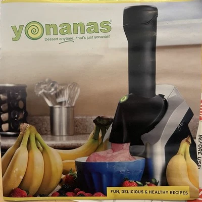 New Yonanas The Healthy Frozen Fruit Dessert Maker creamy like  ninja appliance  - Image 1 of 4