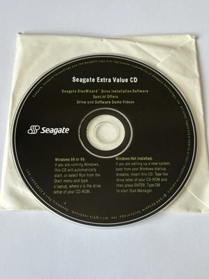 Seagate Extra Value CD - Seagate DiscWizard Drive Installation Software - Image 1 of 4