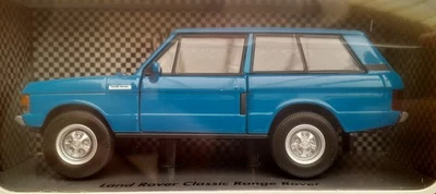 Welly Land Rover Classic Range Rover Blue 1:34 1:39 Scales Car US DUTIES PAID - Image 1 of 4