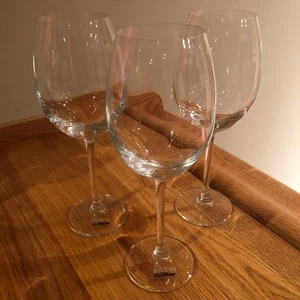 Copas de vino blanco cristal tallo largo Krosno (Polonia) for the Cellar 16 oz ~ S3 - Imagen 1 de 6