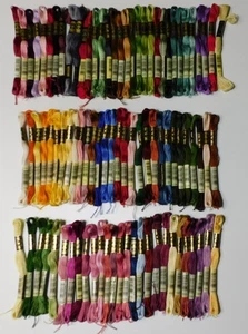 90 Brand New DMC Floss (1 of Each Color - no duplicates) (CAH3126-27) Lot F - Picture 1 of 2