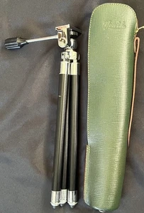 Vintage Zenith erweiterbares Stativ mit grünem Jugendkoffer Fotografiezubehör - Bild 1 von 12
