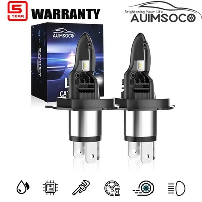 For Toyota Previa 1994-1997 H4/9003/HB2 LED Headlight Bulbs 6500K Cool White - Image 1 of 4