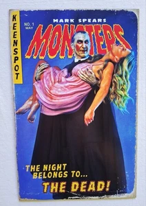 Mark Spears Monsters #1 - 2025 Keenspot Comics 5th Print Dracula Cover NM + - Picture 1 of 2