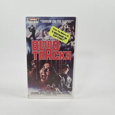 Blood Tracks 1985 (VHS) Heavy Metal Horror Movie, Rare, HTF, OOP FREE SHIPPING! - Image 1 of 4