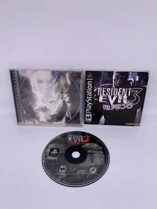 RESIDENT EVIL 3 NEMESIS Sony PlayStation 1 PS1 CIB Complete Authentic Tested - Picture 1 of 8