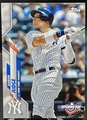 2020 Topps Opening Day Baseball Aaron Judge #31 New York Yankees  - Image 1 of 2