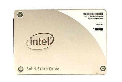 HP SSDSC2BF180A4H Pro 1500 Series 180GB 2.5" 6Gb/s SATA SSD P/N: 735236-001 - Image 1 of 3