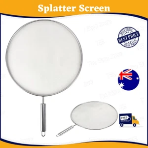 Anti Splatter Guard Oil Net Splash Cover Pan Screen Kitchen Cooking Frying - Picture 1 of 6