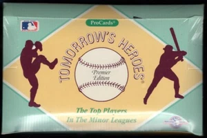 Factory Box- 1991 ProCards Tomorrow's Heroes Top Minor League Players Sealed - Picture 1 of 1