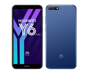 HUAWEI Y6 2018 w kolorze niebieskim atrapa telefonu komórkowego - rekwizyt, dekoracja, wystawa - Zdjęcie 1 z 1