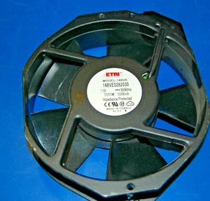 ETRI 148VE 148VE282030 Impedance Protected Fan (115V, 11/11W, 100/90mA, 50/60Hz) - Picture 1 of 3