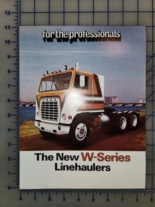 1973 Ford W Series Truck Brochure Sheet Original - Picture 1 of 2