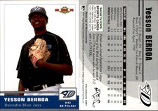 Yesson Berroa 2005 Grandstand Dunedin Blue Jays #NNO Card *AutographDen*