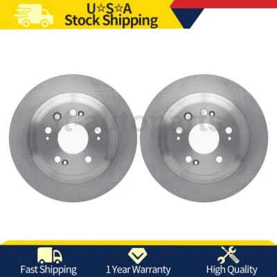 Rear Rotors Brakes For Acura RL 2012 2011 2010 2009 2008 2007 2006 2005 - Image 1 of 4