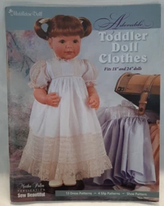 Adorable Toddler Doll Clothes For 18" & 24" Dolls by Martha Pullen ~ Middleton - Picture 1 of 15