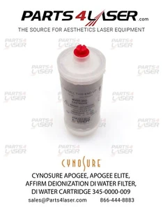 Cynosure Apogee ELITE DI FILTER, AFFIRM De-ionization Water 345-0000-009 - Picture 1 of 2