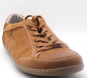 Muk Luks Brodi Causal Footwear Leather Sneakers Shoes Lace Up Closed Toe Size 13 - Picture 1 of 11