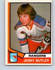 Vintage Hockey Card Opc 1974-75 New York Rangers Jerry Butler No49
