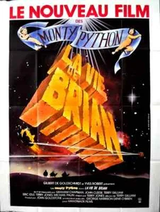 PÓSTER FRANCÉS MONTY PYTHON'S LIFE OF BRIAN Terry Jones 1979 47x63 - Imagen 1 de 1