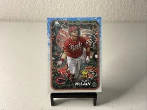2024 Topps Holiday Matt McLain Cincinnati Reds #H185 - Picture 1 of 2