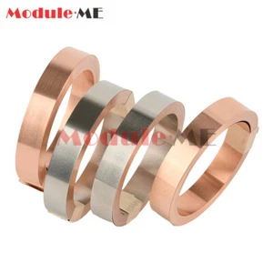 5M T2 Pure Copper Strip/Nickel Plated Copper Strip For DIY 18650 21700 Spot Weld - Picture 1 of 36