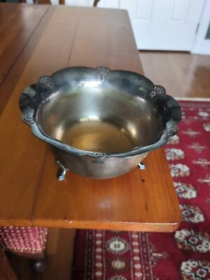 Plato para servir plateado William Rogers Foto 1 de 4