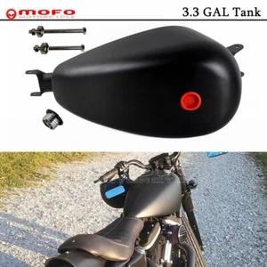 For Harley Sportster XL 883 1200 2007-Later EFI Smooth Gas Fuel Tank 3.3 Gallon - Picture 1 of 8