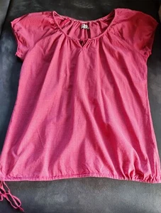 Bluse Sommerbluse Gr. 42 - Tom Tailor - rot-weiß-kariert - Bild 1 von 1