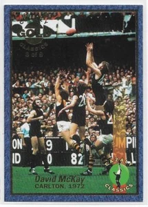 1994 Cazaly Classics Gold (6) David McKAY Carlton - Picture 1 of 1