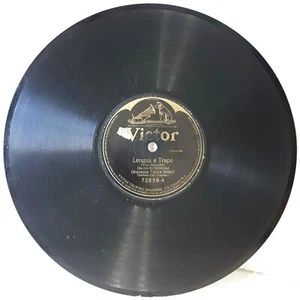 ORQUESTA TIPICA SELECT Victor 72898 Lengua E Trapo  Que Papita 1920 TANGO 78 RPM - Picture 1 of 2