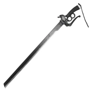 37" Replica Anime Foam Black Gun Dual Swords - Picture 1 of 3