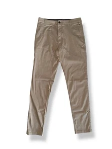 Pantalones caquis elásticos Birddogs Jeff Pesos Driftwood caqui para hombre talla 32x34* nuevos sin etiquetas - Imagen 1 de 10