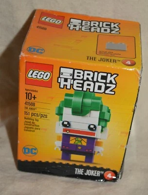LOT Lego Brickheadz JOKER 41588 FRiends 41114 CASTLE 70400 NEW box not mint - Image 1 of 4