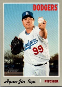 2019 Topps Heritage - Hyun-jin Ryu #212 - Picture 1 of 2