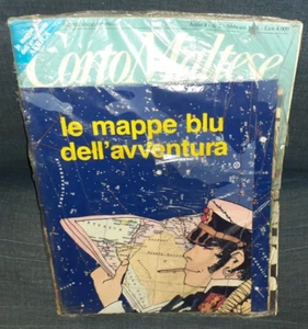 1 RIVISTA FUMETTI Vintage CORTO MALTESE 2 1986 SEALED MAPPE BLU AVVENTURA AFRICA - Foto 1 di 6